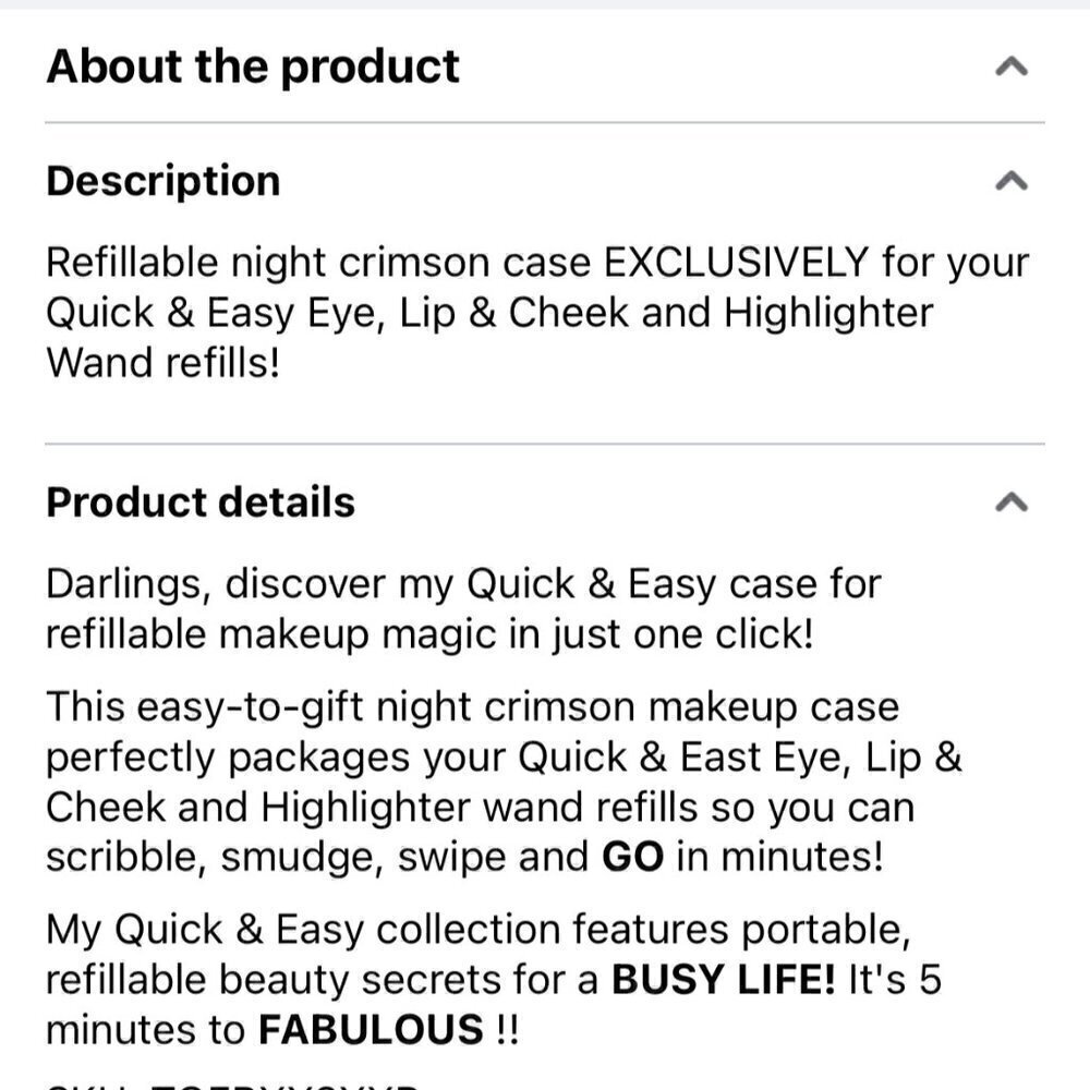 Charlotte Tilbury Refillable Night Crimson Case New In Box - Picture 4 of 4